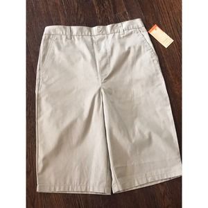 French Toast Uniform Khaki Boys Pull On Short Size 18